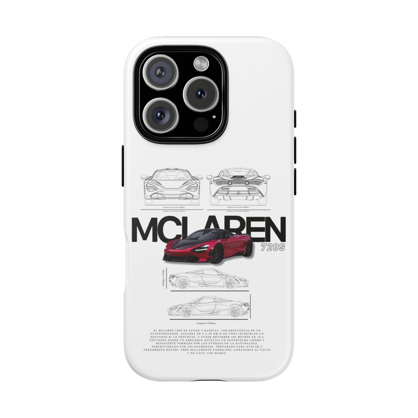 iPhone Case - McLaren 720S Auto Design