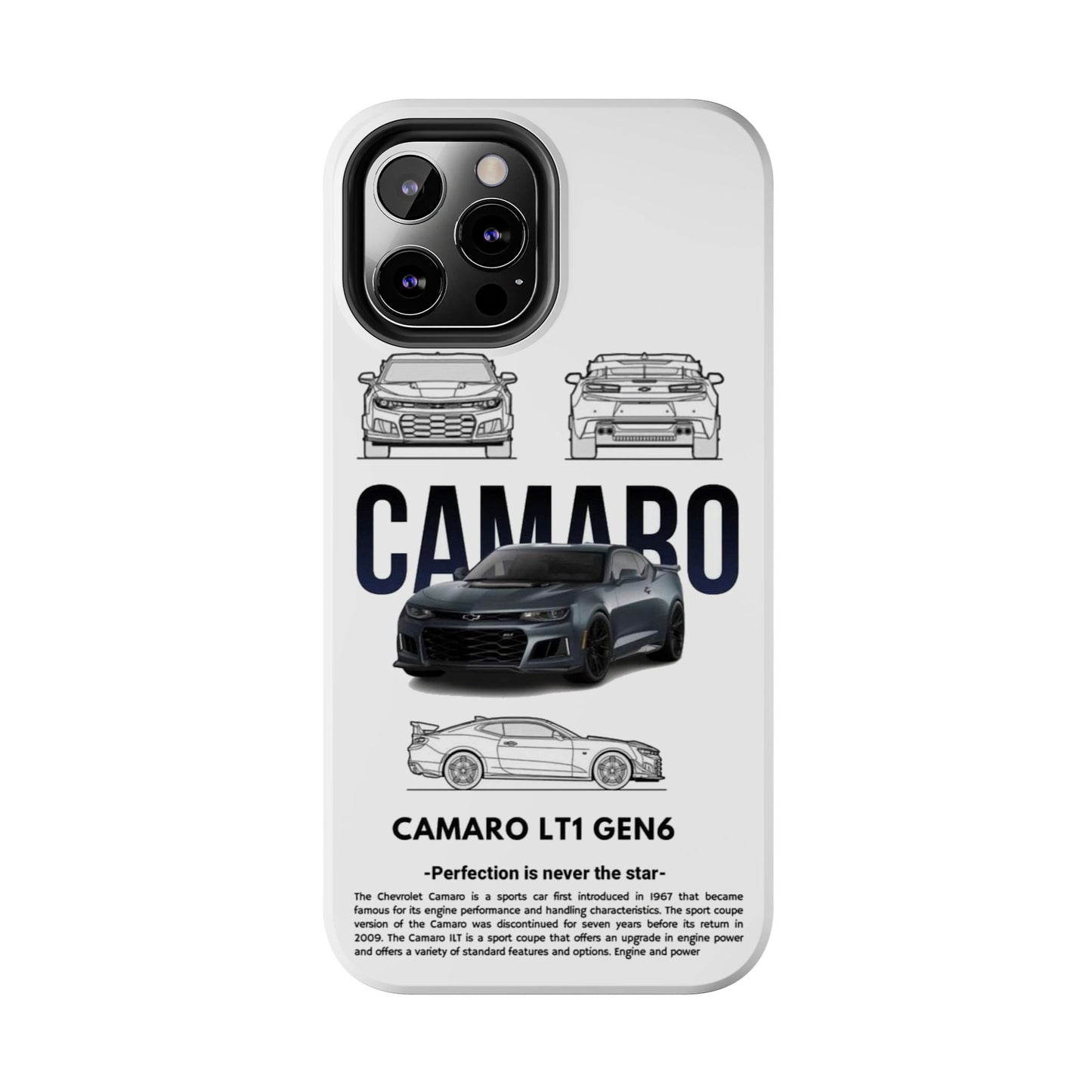 Phone Case - Funda de iPhone y Galaxy Auto Camaro LT1 GEN6