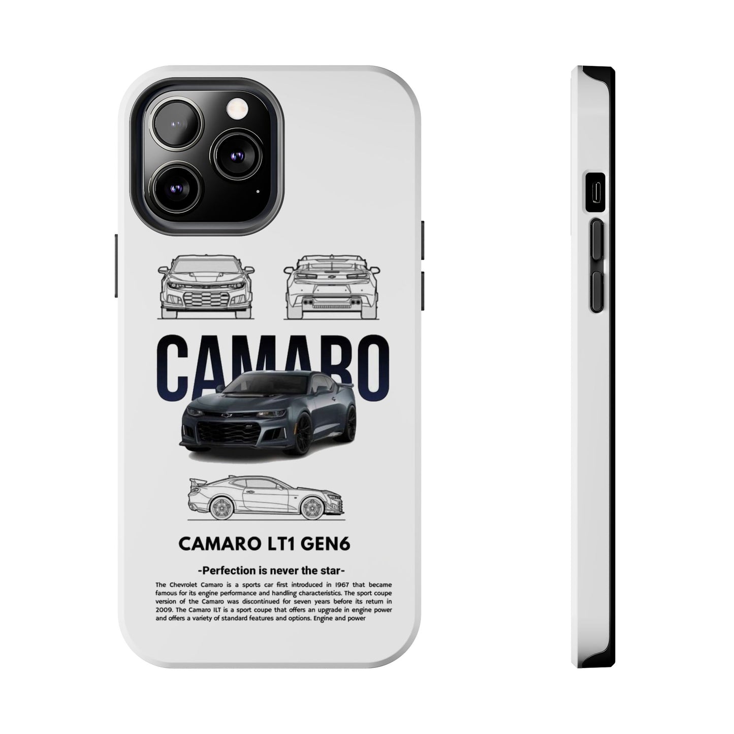 Phone Case - Funda de iPhone y Galaxy Auto Camaro LT1 GEN6