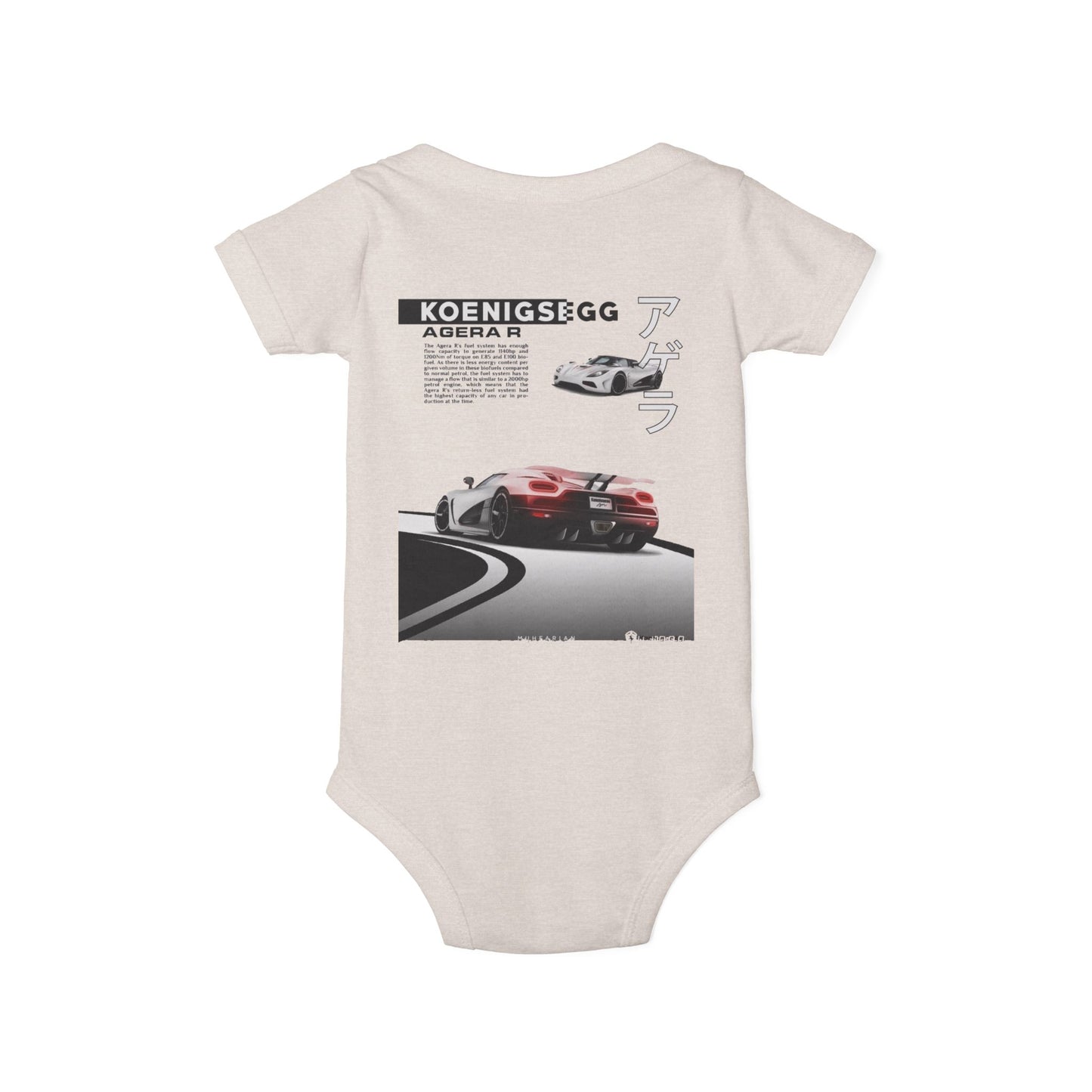 Infant Onesie - Camisa Para Bebe De Auto Koenigsegg