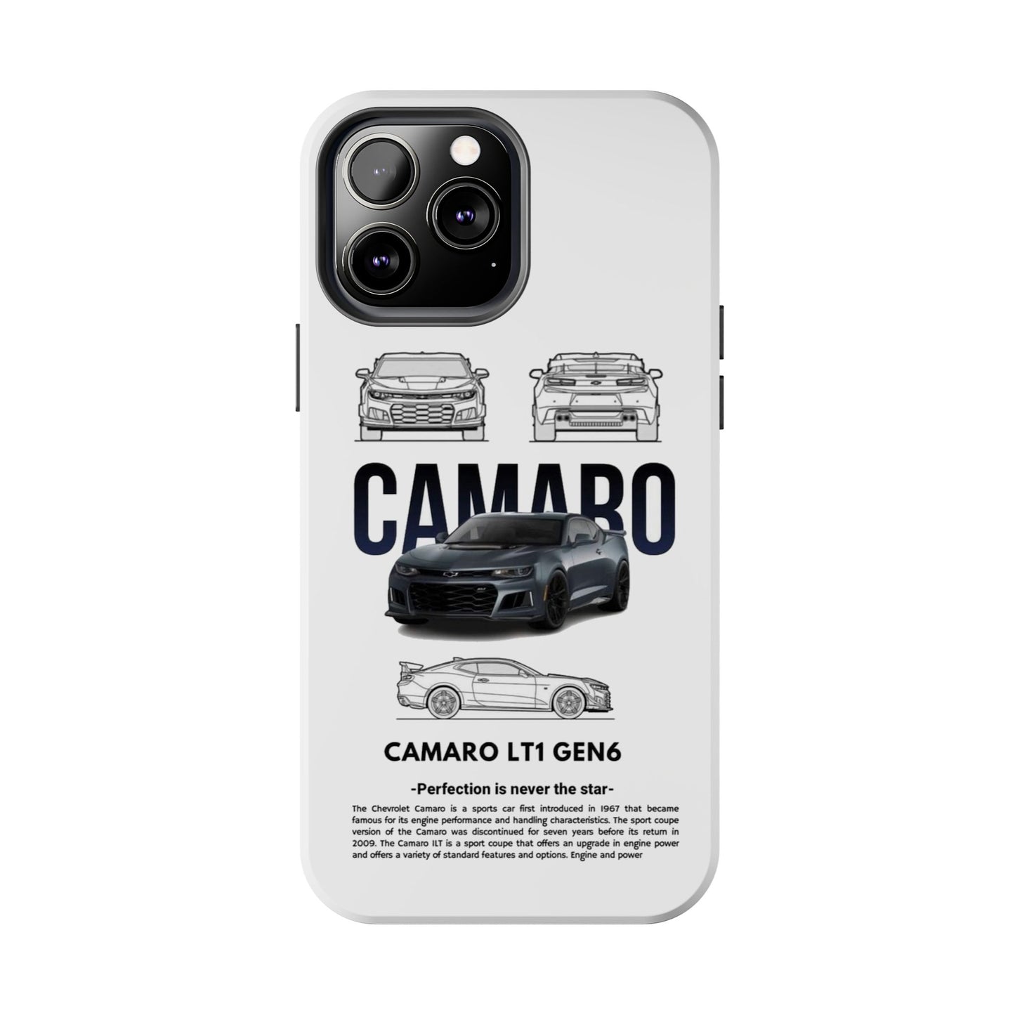 Phone Case - Funda de iPhone y Galaxy Auto Camaro LT1 GEN6