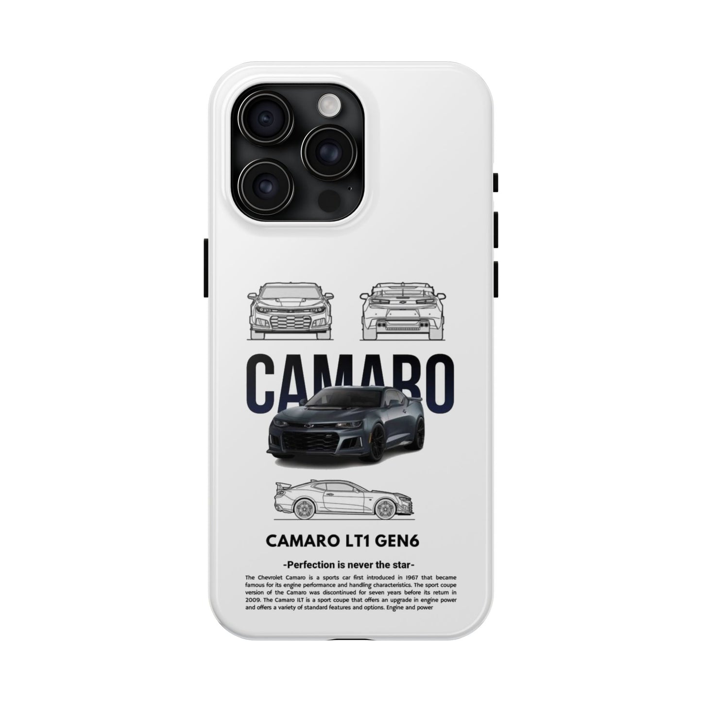 Phone Case - Funda de iPhone y Galaxy Auto Camaro LT1 GEN6