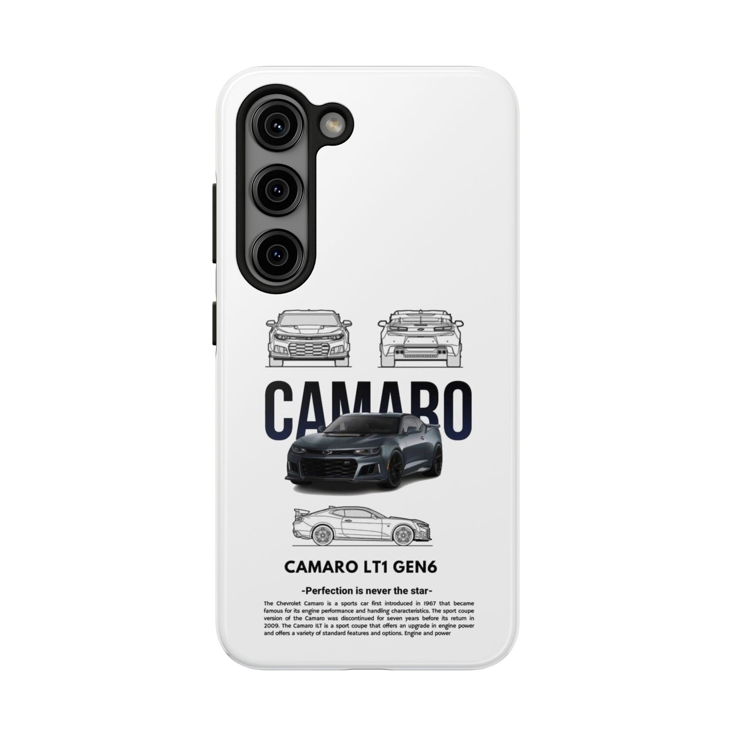 Phone Case - Funda de iPhone y Galaxy Auto Camaro LT1 GEN6