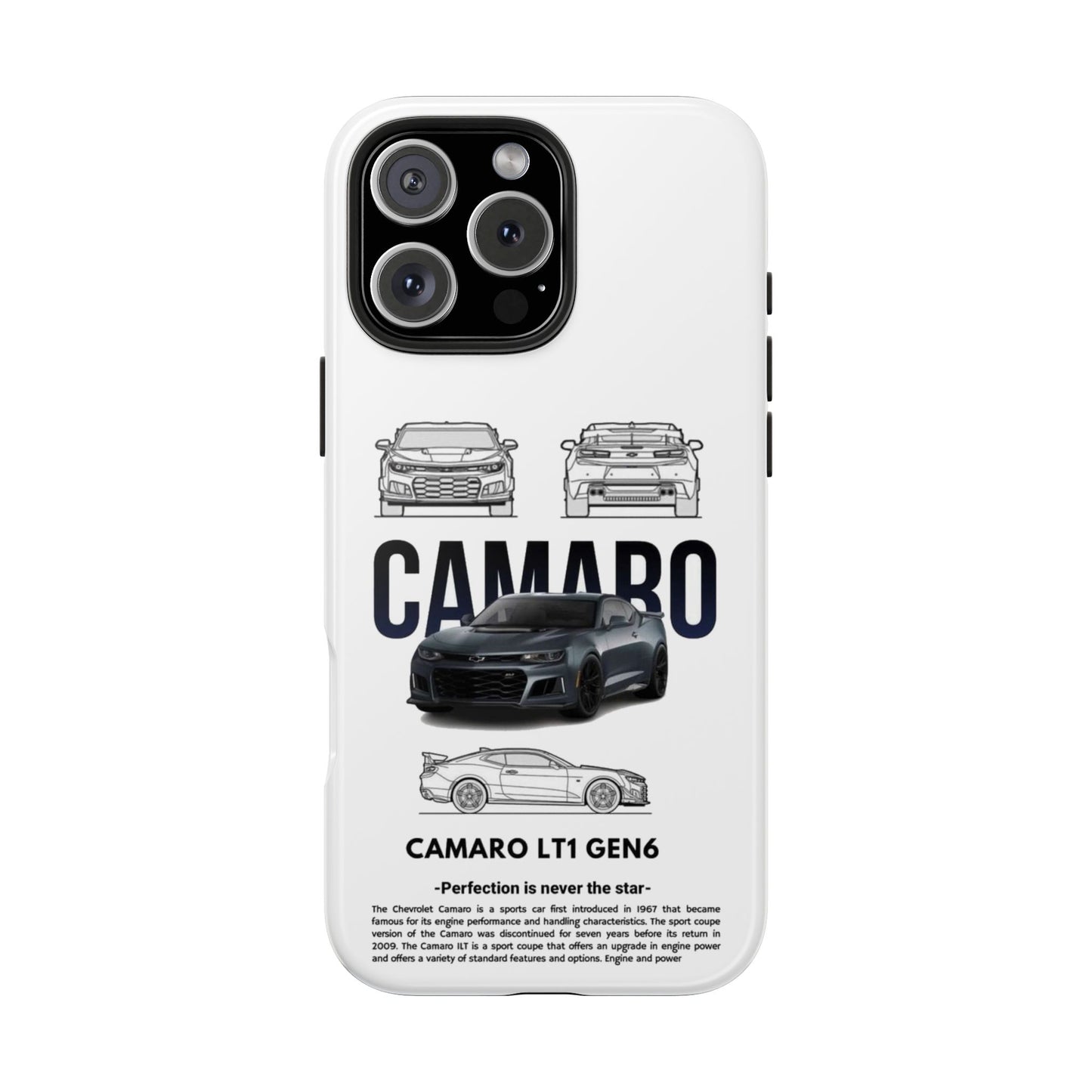 Phone Case - Funda de iPhone y Galaxy Auto Camaro LT1 GEN6