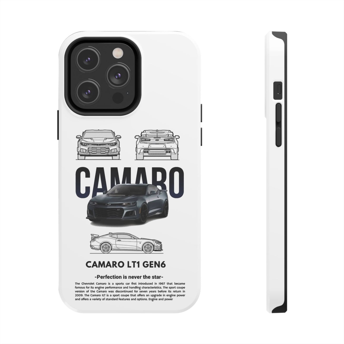 Phone Case - Funda de iPhone y Galaxy Auto Camaro LT1 GEN6