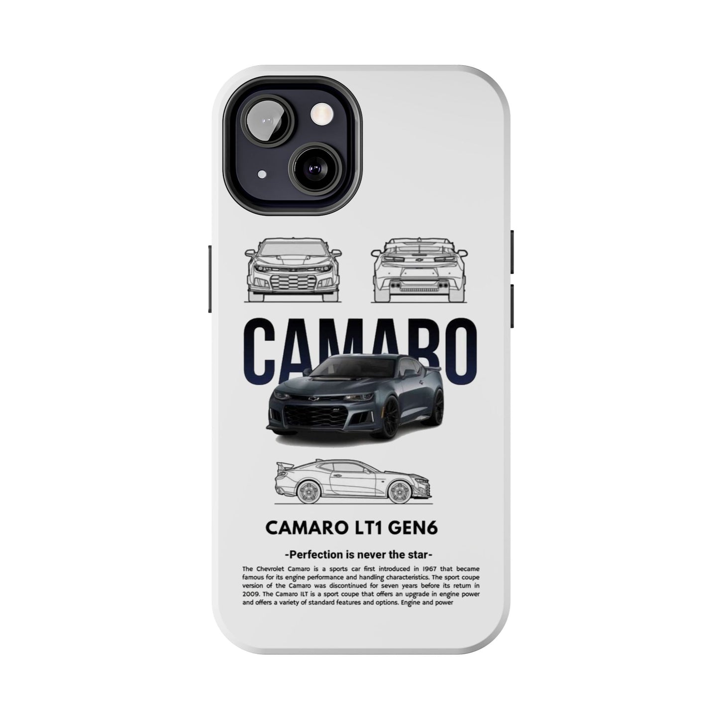 Phone Case - Funda de iPhone y Galaxy Auto Camaro LT1 GEN6