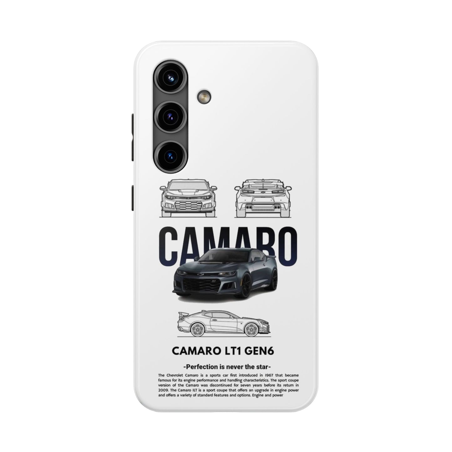 Phone Case - Funda de iPhone y Galaxy Auto Camaro LT1 GEN6