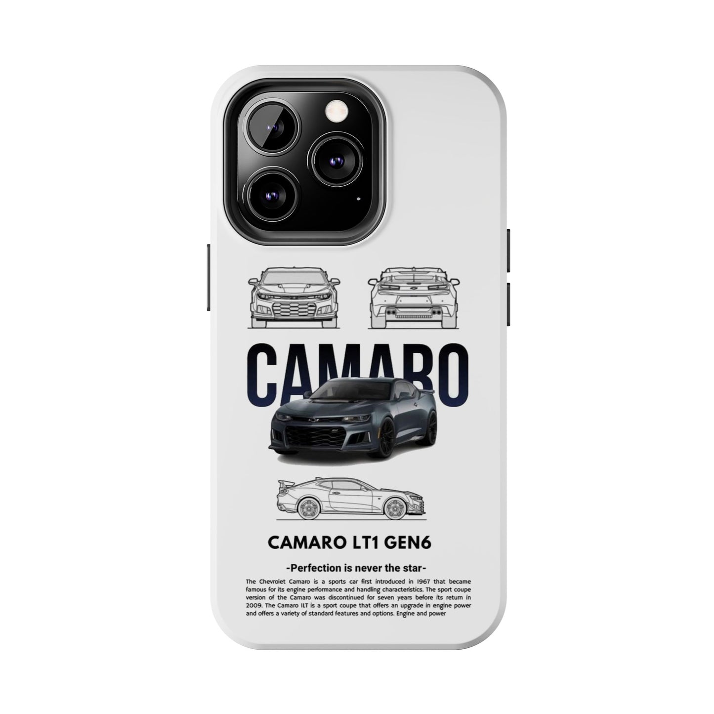 Phone Case - Funda de iPhone y Galaxy Auto Camaro LT1 GEN6