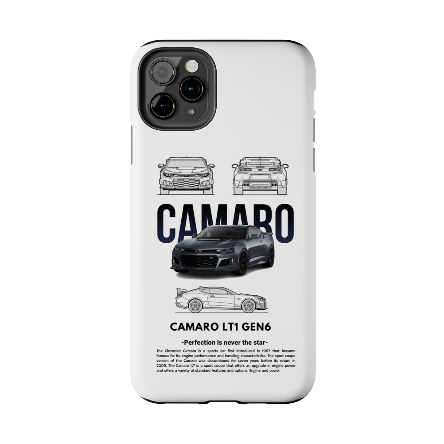 Phone Case - Funda de iPhone y Galaxy Auto Camaro LT1 GEN6