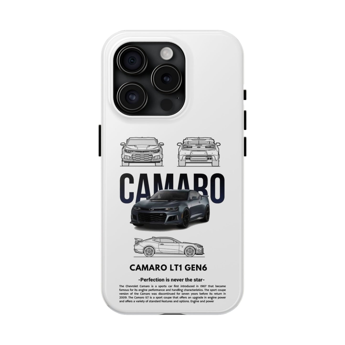 Phone Case - Funda de iPhone y Galaxy Auto Camaro LT1 GEN6