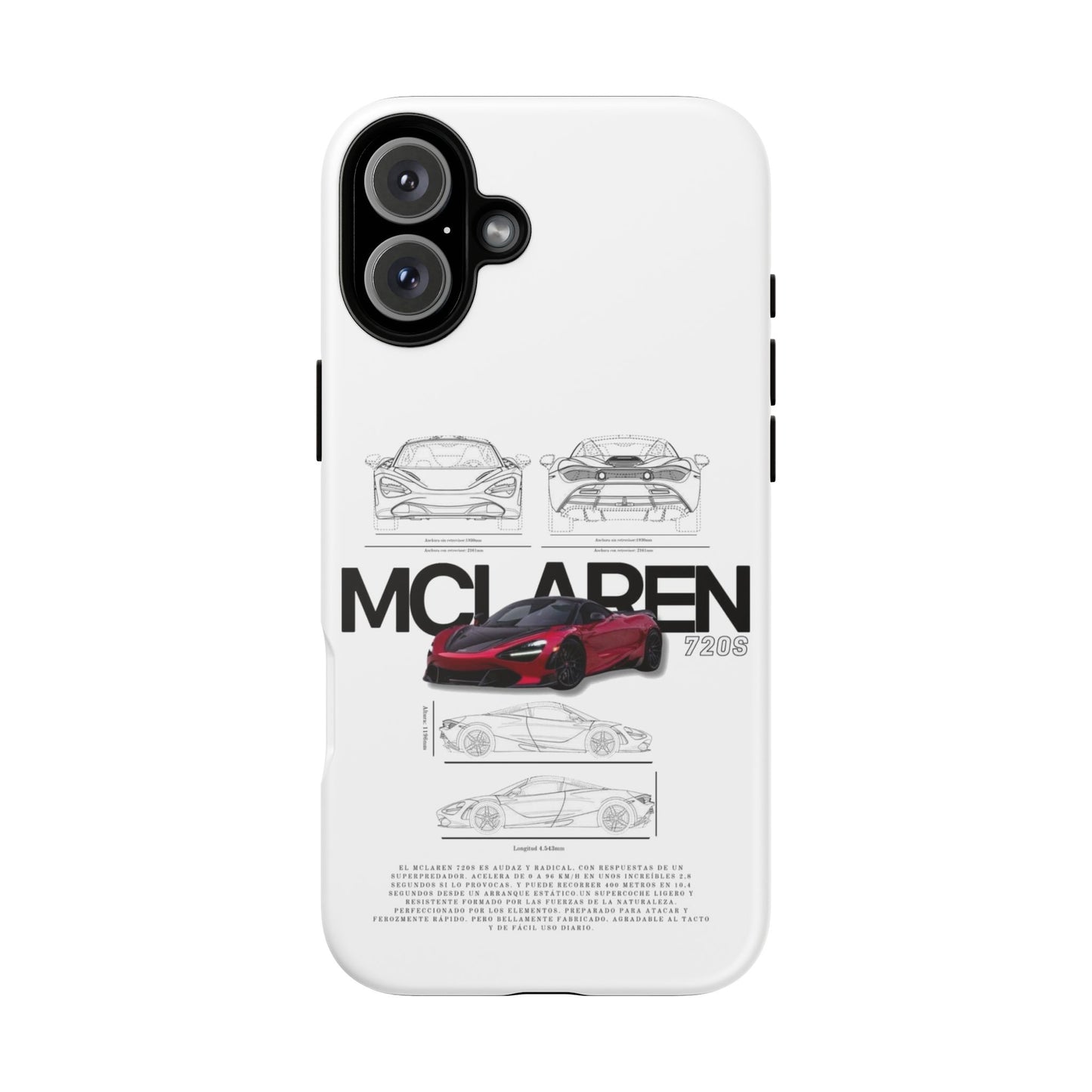 iPhone Case - McLaren 720S Auto Design