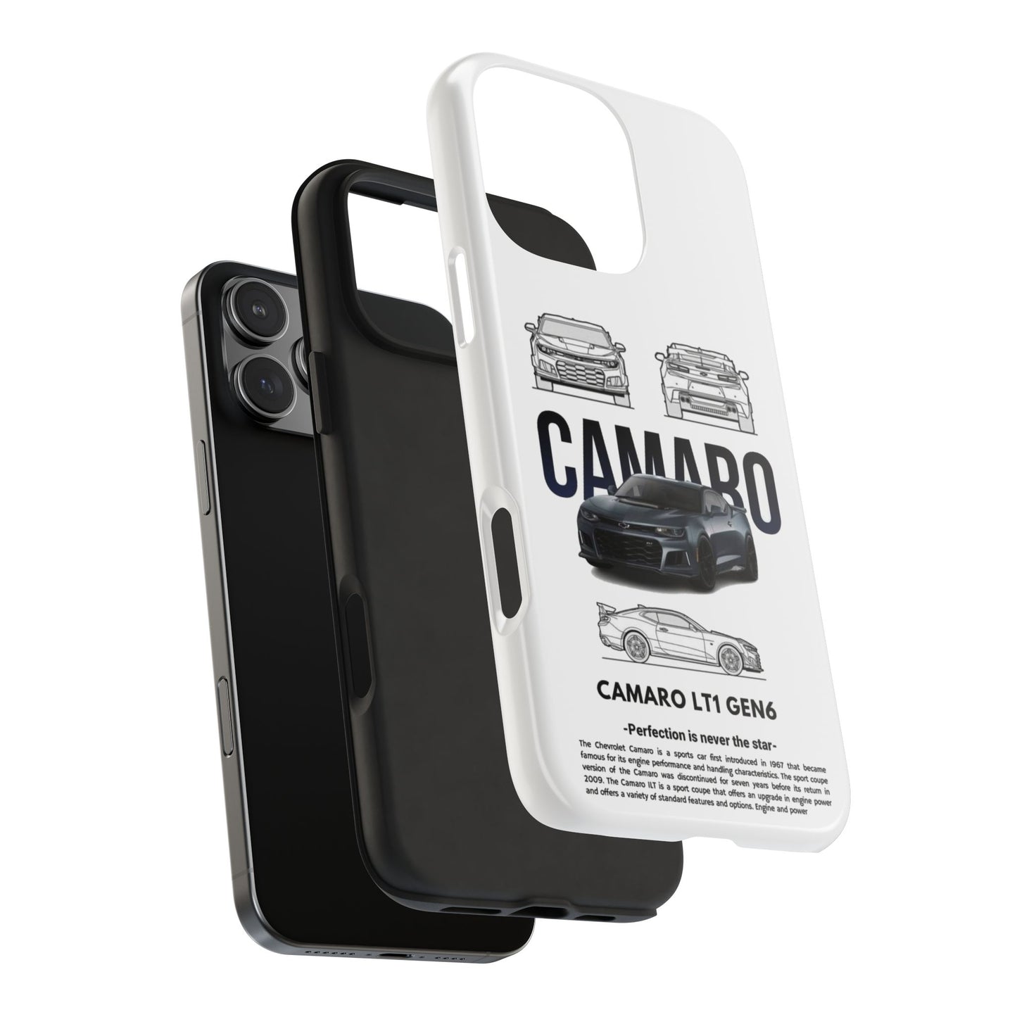 Phone Case - Funda de iPhone y Galaxy Auto Camaro LT1 GEN6