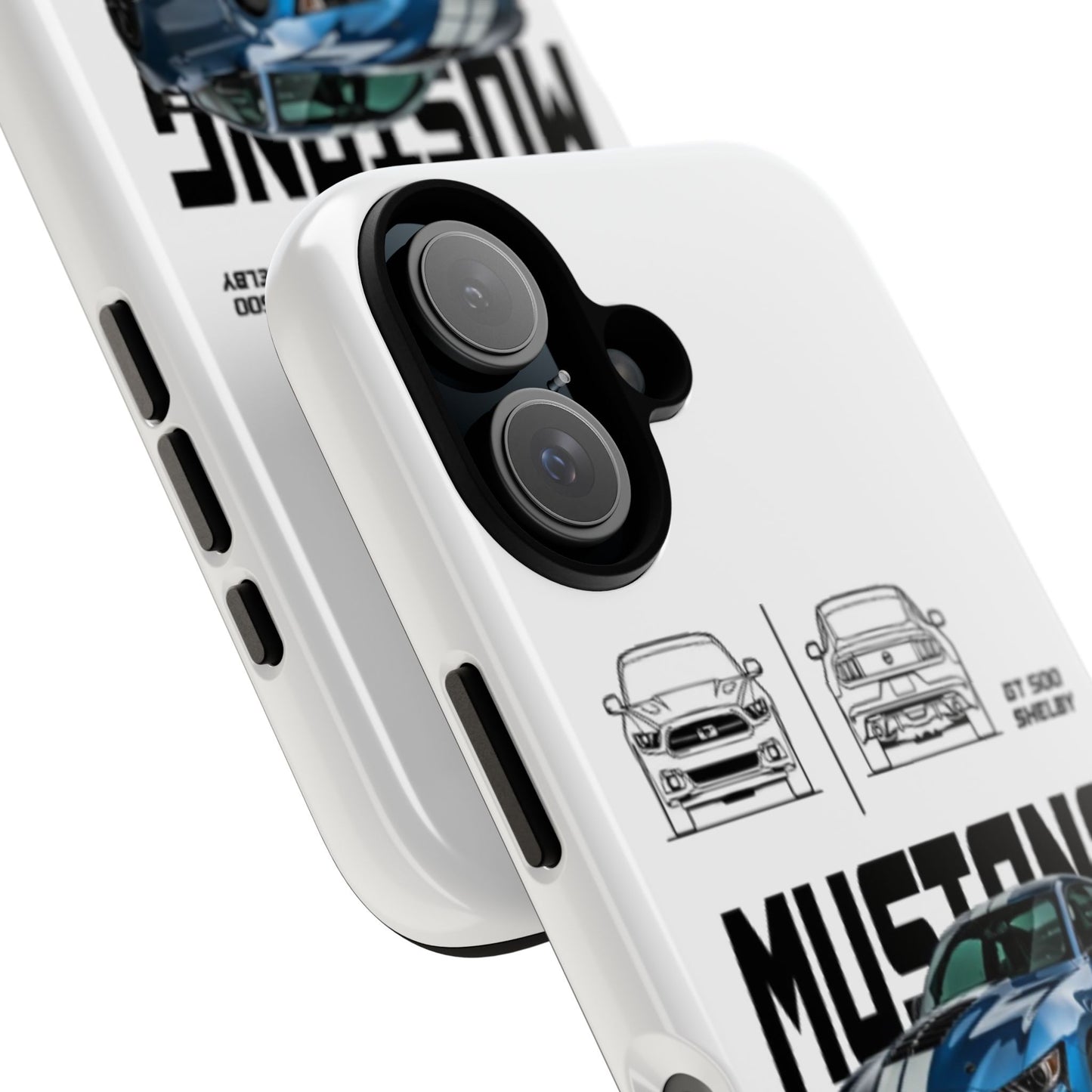 iPhone Tough Case - Shelby GT 500 Auto Mustang Design