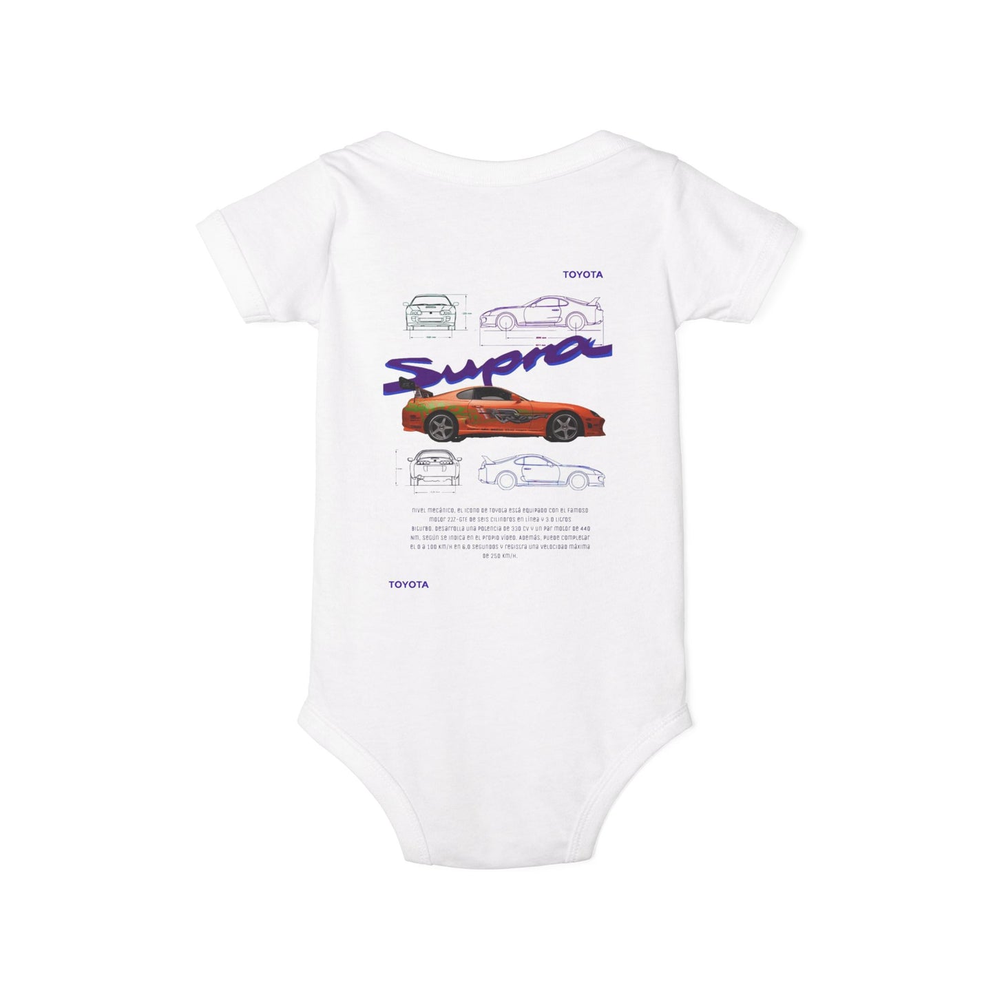 Baby Onesie Toyota Supra MK4 Shirt