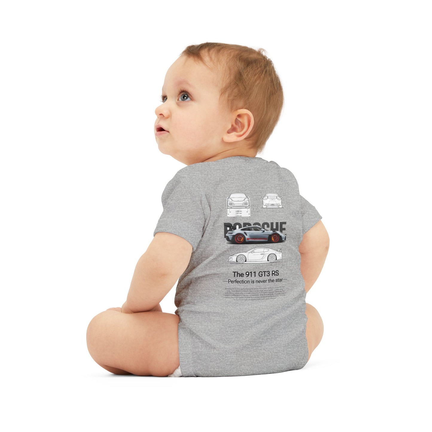 Baby Onesie - Porsche 911 GT3 RS Car Shirt for Infants