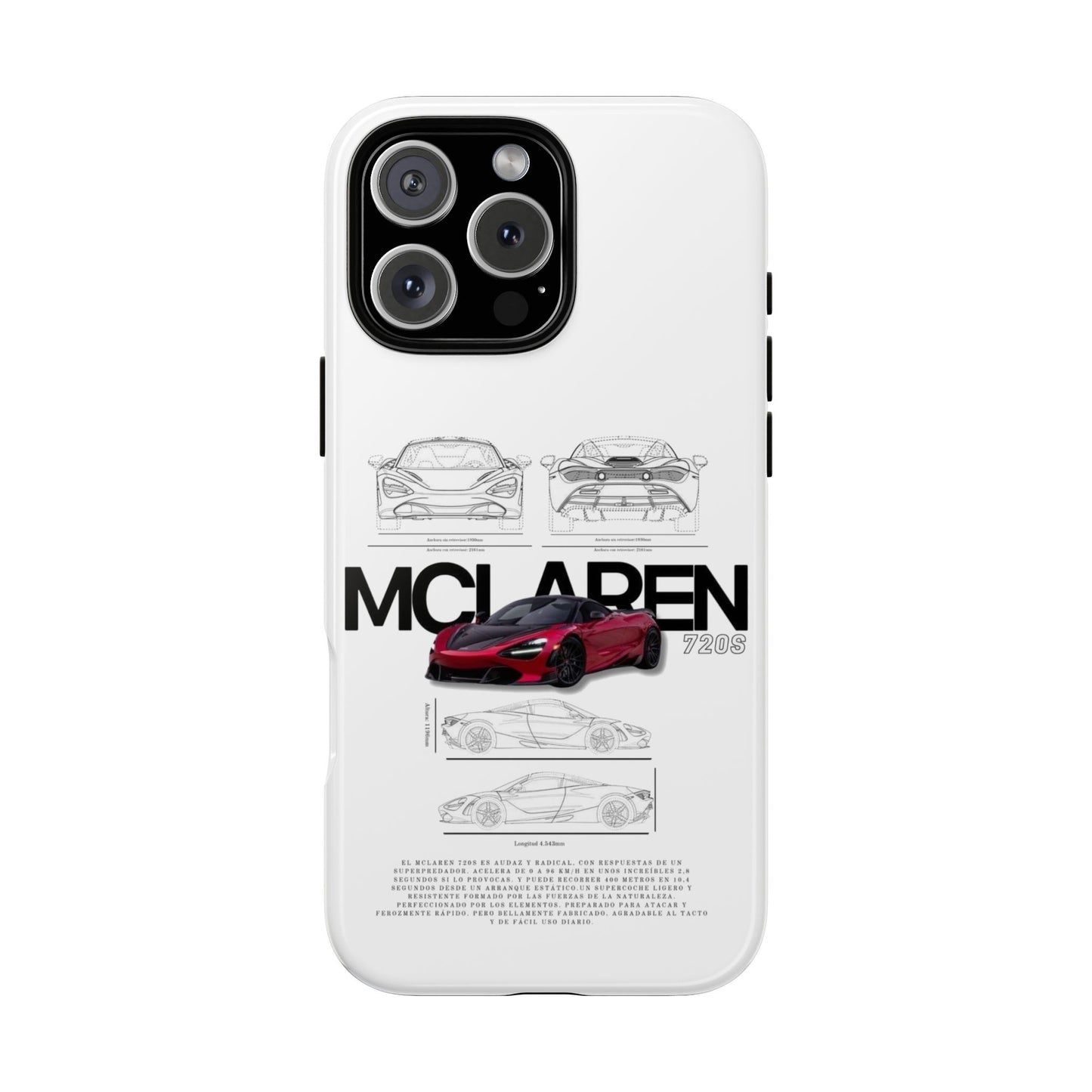 iPhone Case - McLaren 720S Auto Design