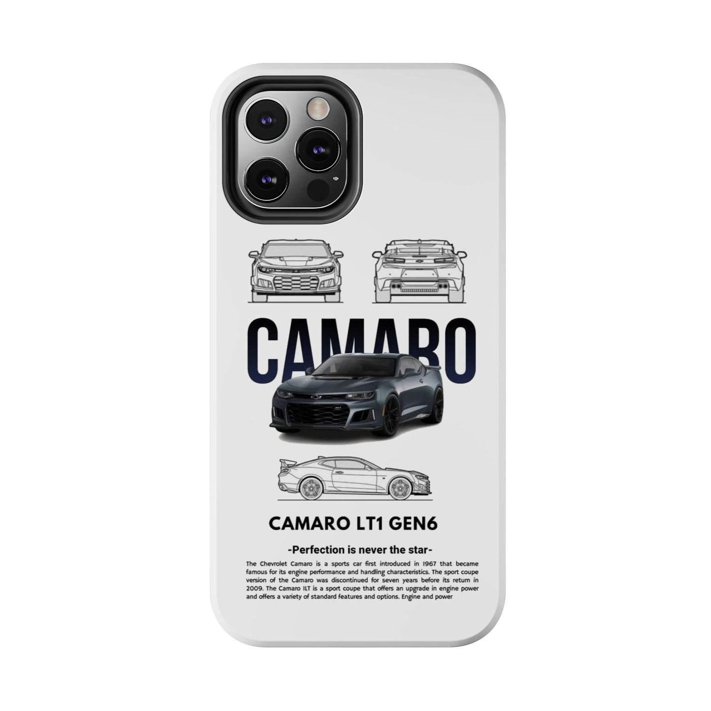 Phone Case - Funda de iPhone y Galaxy Auto Camaro LT1 GEN6