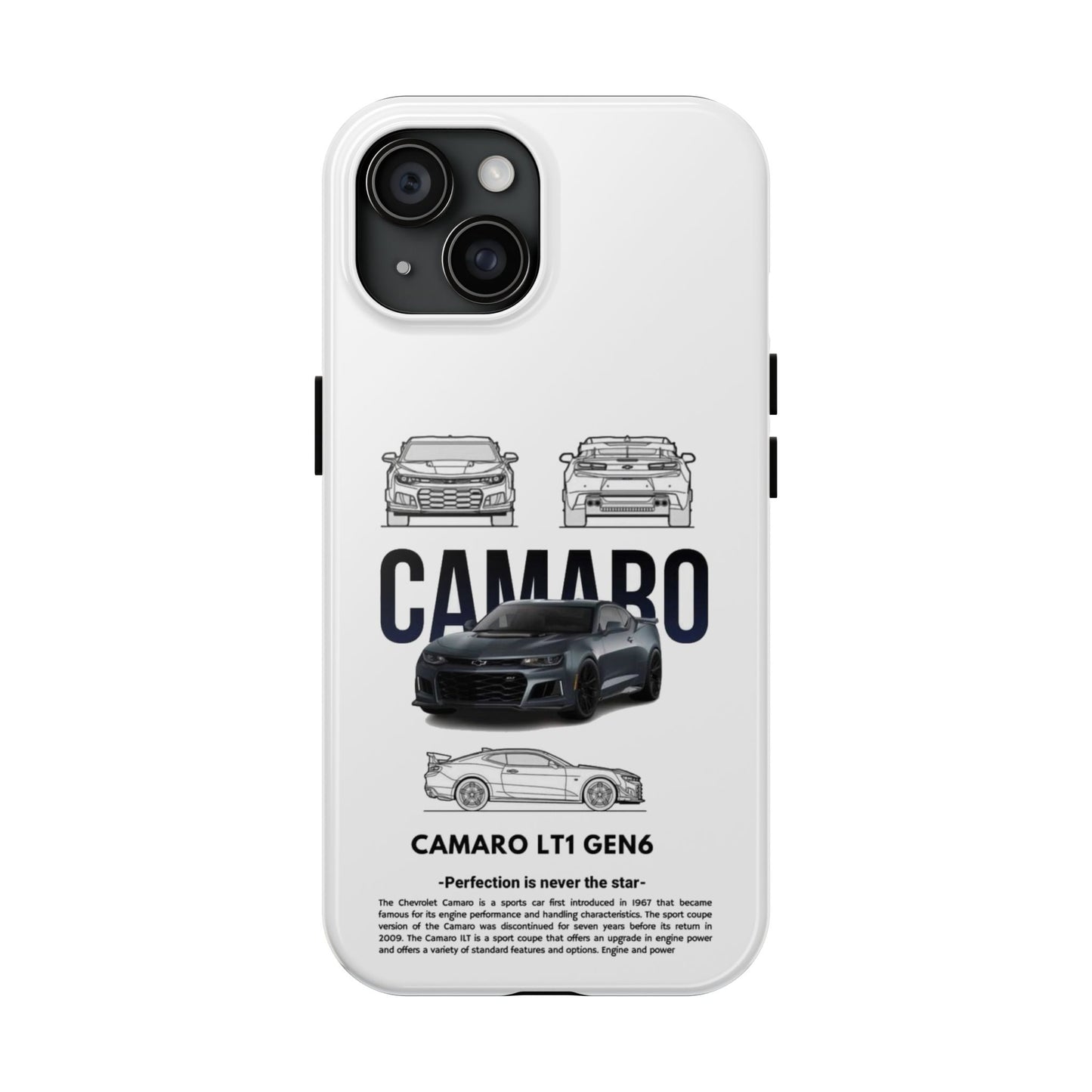 Phone Case - Funda de iPhone y Galaxy Auto Camaro LT1 GEN6