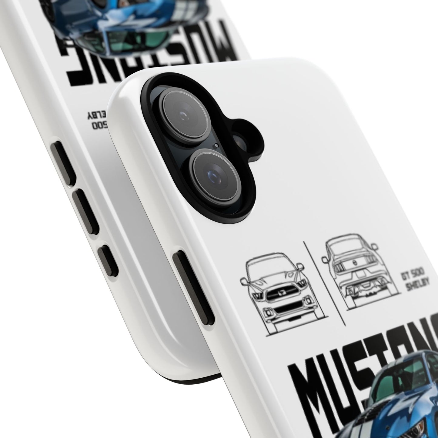 iPhone Tough Case - Shelby GT 500 Auto Mustang Design