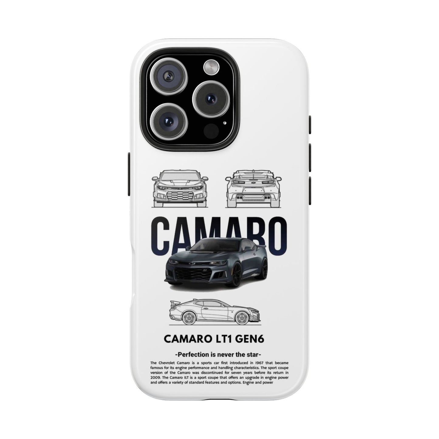 Phone Case - Funda de iPhone y Galaxy Auto Camaro LT1 GEN6