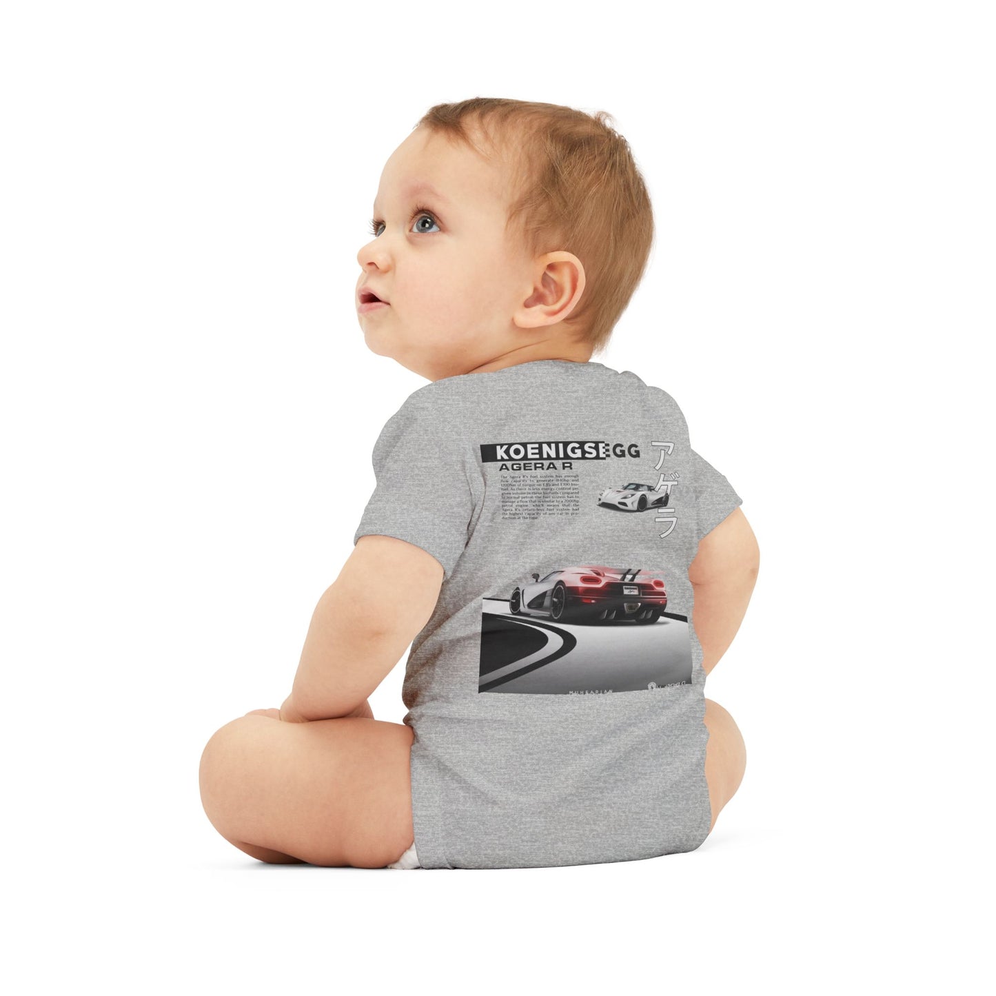 Infant Onesie - Camisa Para Bebe De Auto Koenigsegg