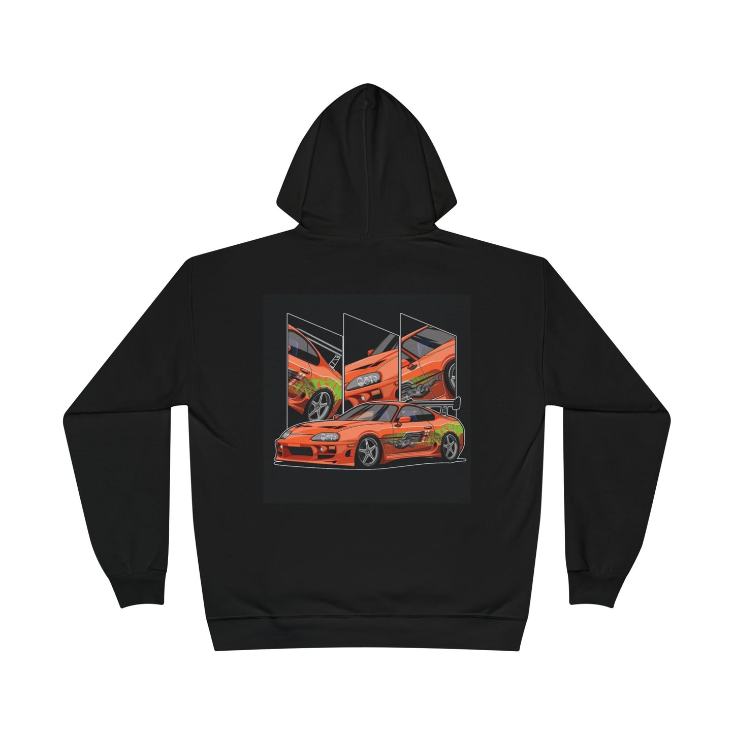 Unisex EcoSmart® Pullover Hoodie Sweatshirt - SUDADERA DE CARRO SUPRA